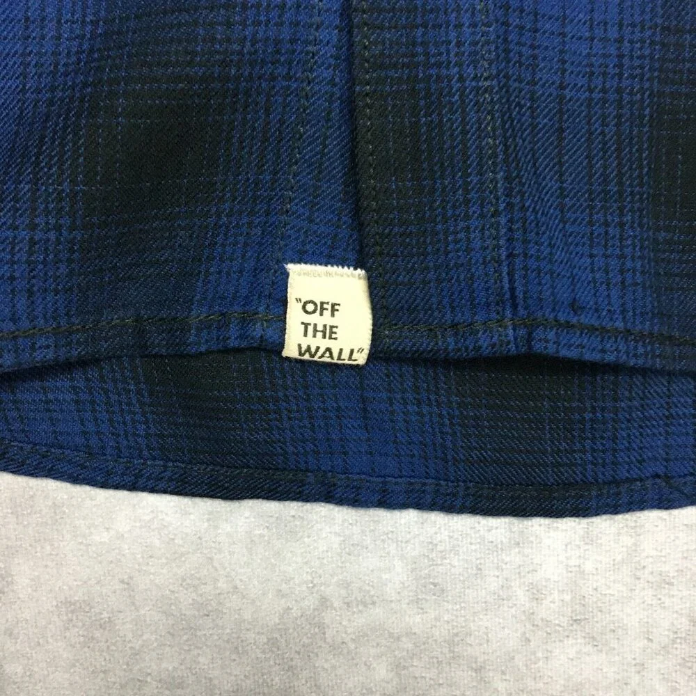 Vans mens plaid